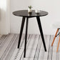 3 Legs End Table Natural/black/white Round Wood Side End Table Clearhalo 'Coffee & Accent Tables' 'End & Side Tables' 'end_side_table' 'Furniture' 'furniture_end_side_table' 'Living Room Furniture' 1200x1200_b250e9c2-af09-408f-939e-03870778bc78