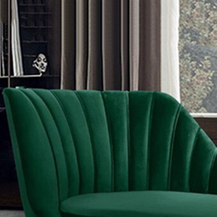 Glam Tufted Velvet Chaise Lounge with Reclining Channel Stitch Chaise for Living Room Clearhalo 'Chairs & Seating' 'Chaise Lounge' 'chaise_lounge' 'furn' 'furn_chaise_lounge' 'Furniture' 'Living Room Furniture' 1200x1200_b2527110-6cba-4e45-bfa2-201e367b81d9