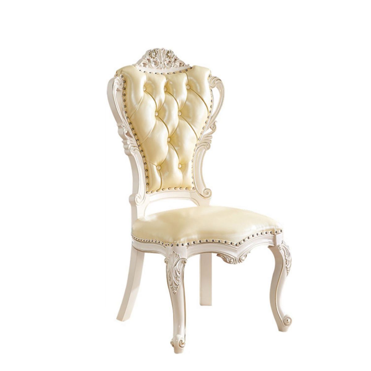 Victorian Style Dining Side Chair Dining Armless Side Chairs for Home Use (Set of 2) Clearhalo ' kitchen&dining_furn' 'Dining Chairs' 'Dining Tables & Seating' 'dining_chair' 'furn' 'furn_dining_chair' 'Furniture' 'furniture_dining_chair' 'Kitchen & Dining Furniture' 'kitchen' 1200x1200_b253af0e-80ef-4313-996e-63dd245edd86