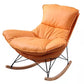 Modern Style Rocking Chair Upholstered Faux Leather Rocking Accent Chair Chair Clearhalo 'Chairs & Seating' 'furn' 'furn_rocking_chairs' 'Furniture' 'Living Room Furniture' 'Rocking Chairs' 'rocking_chairs' 1200x1200_b2549146-b56b-4731-a7af-740e34bb5a04