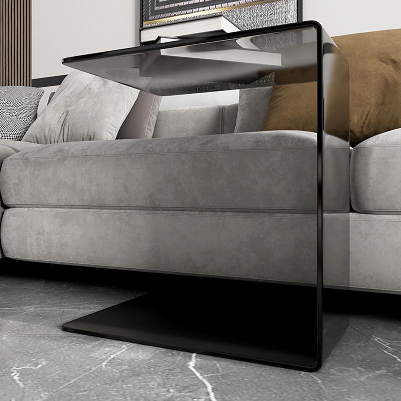 21"H Glam Corner Table Acrylic Square Accent Side Table for Living Room Clearhalo 'Coffee & Accent Tables' 'End & Side Tables' 'end_side_tables' 'furn' 'furn_end_side_tables' 'Furniture' 'Living Room Furniture' 1200x1200_b254cc0f-2cf1-46a9-bd67-13d93eafeb05