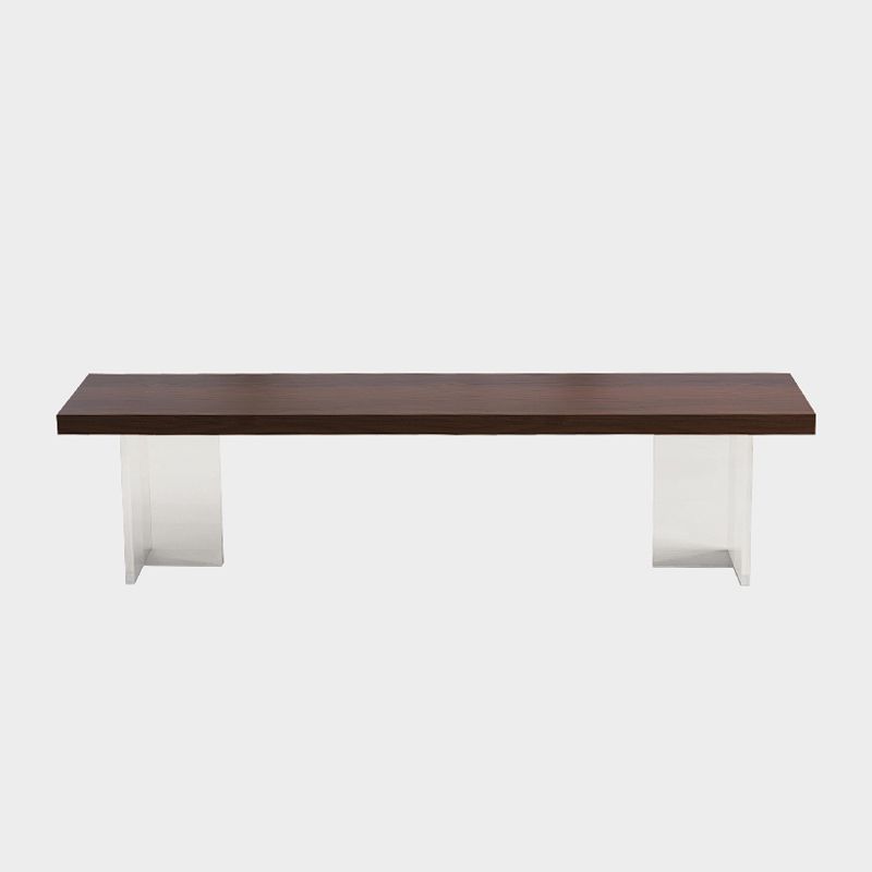 Modern Rectangle Wood Dining Table 1/2/6/7 Pieces Dining Set for Kitchen