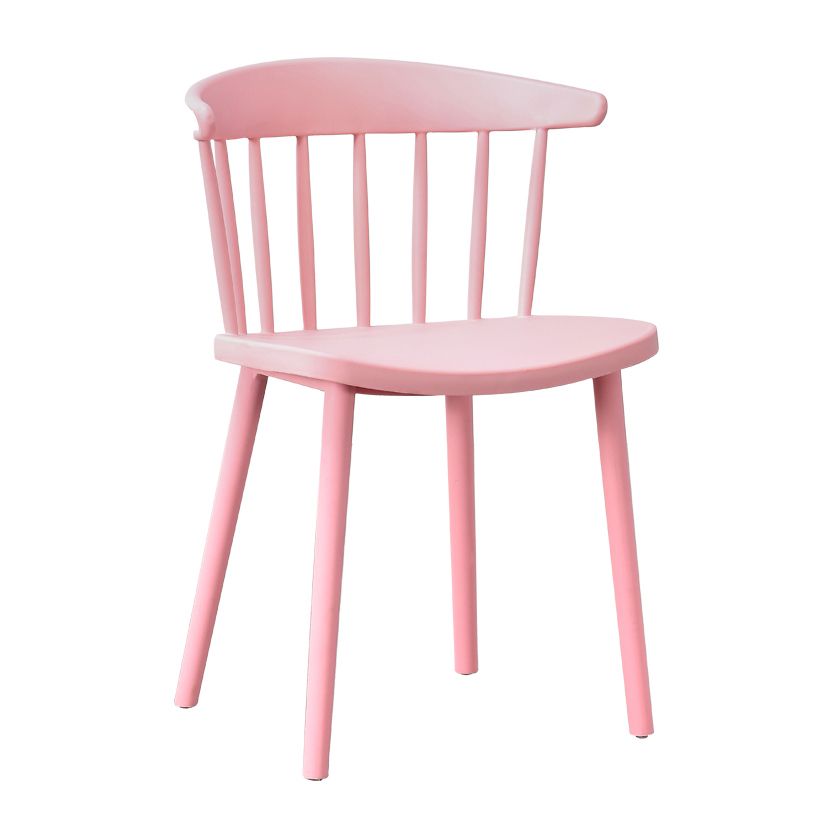 Contemporary Style Plastic Dining Armchair Windsor Back Side Chair for Home Clearhalo ' kitchen&dining_furn' 'Dining Chairs' 'Dining Tables & Seating' 'dining_chair' 'furn' 'furn_dining_chair' 'Furniture' 'furniture_dining_chair' 'Kitchen & Dining Furniture' 'kitchen' 1200x1200_b25ce232-3611-4377-88b0-6bec5765b1a1