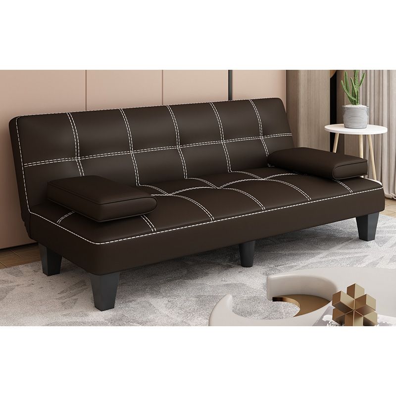 Contemporary Armless Sectional Leather Tufted Convertible Sofa for Living Room Clearhalo 'furn' 'furn_sectionals' 'Furniture' 'furniture_sectionals' 'Living Room Furniture' 'Sectionals' 1200x1200_b25f0738-0ce2-4859-b95a-8cd476265f51