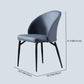 Metal Base Indoor Chair 20'' Wide Parsons Leather Chair for Restaurant Clearhalo ' kitchen&dining_furn' 'Dining Chairs' 'Dining Tables & Seating' 'dining_chair' 'Furniture' 'furniture_dining_chair' 'Kitchen & Dining Furniture' 'kitchen' 1200x1200_b2657a15-5dd3-49f5-a381-912c4a9dfcb4