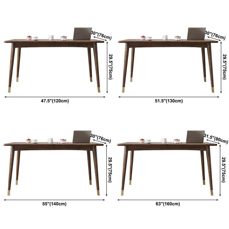 Modern Style Ash Wood Dining Table 4 Legs Rectangular Table in Wood Color Clearhalo ' dining_table' 'Dining Tables & Seating' 'Dining Tables' 'furn' 'furn_dining_table' 'Furniture' 'furniture_dining_table' 'Kitchen & Dining Furniture' 'kitchen&dining_furn' 'kitchen' 'kitchen_dining_table' 1200x1200_b2663656-f1bc-4904-b0ac-f4923991c4e2