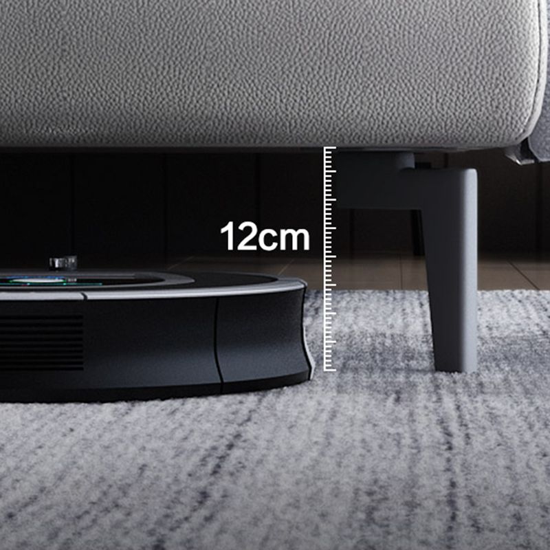 Modern Faux Leather 1/2 - Drawer Nightstand 18.5" Tall Nightstand