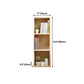 Scandinavian Pine Standard Bookshelf Vertical Closed Back Bookshelf for Living Room Clearhalo 'Bookcases' 'furn' 'furn_bookcases' 'Furniture' 'furniture_bookcases' 'kitchen' 'kitchen_bookcases' 'Living Room Furniture' 'Office Furniture' 1200x1200_b26ac9ae-36b1-4bff-8732-eb70f2254c2d