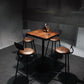 Ensemble de table de bar en bois industriel, ensemble de comptoir fixe 1/2/3/4/5 pièces