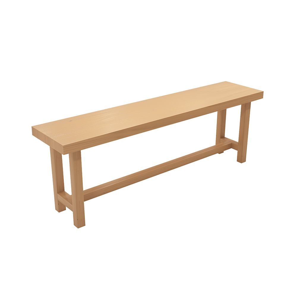 Natural Solid Wood Pub/Bar Table Modern Rectangle Footrest Counter-height Pub Table Clearhalo 'Bar Furniture' 'Bar Tables' 'bar_tables' 'furn' 'furn_bar_tables' 'Furniture' 'furniture_bar_tables' 'Kitchen & Dining Furniture' 'kitchen&dining_furn' 'kitchen' 1200x1200_b26dcc11-54bb-481c-b305-9cbbfafc3605