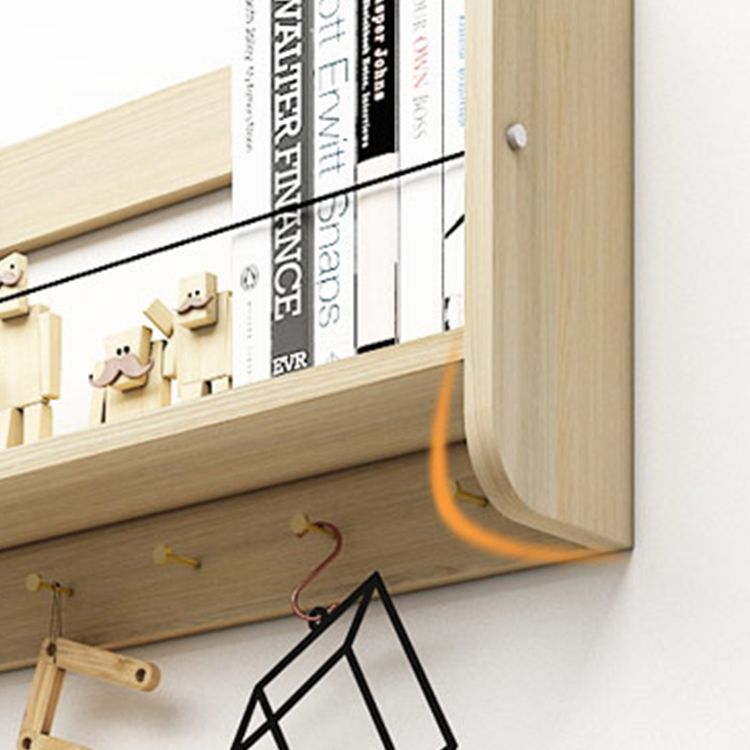 Bibliothèque murale à dos fermé contemporain pour le bureau à domicile