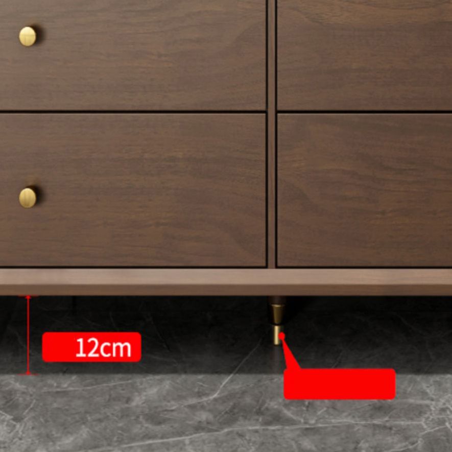 Wooden Chest Contemporary Glam Storage Chest Dresser with Drawers Clearhalo 'Bedroom Furniture' 'Dressers & Chests' 'dressers_chests' 'furn' 'furn_dressers_chests' 'Furniture' 1200x1200_b27128ee-70d8-4863-b47d-7fe53eca524c