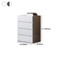 Contemporary Chest with Wooden Drawers Water Resistant Chest