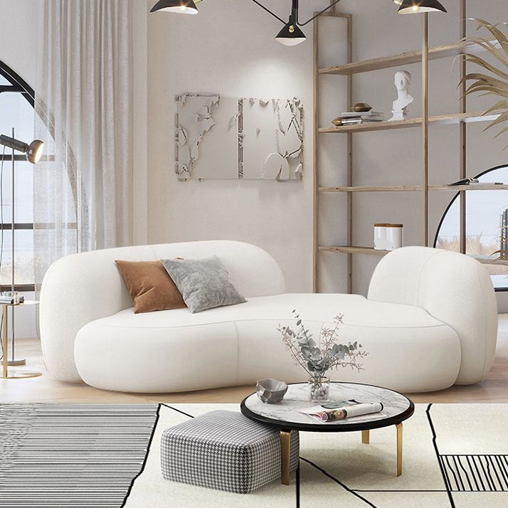 Ultra-Modern Beige Curved Sofa with Tuxedo Arm for Living Room Clearhalo 'furn' 'furn_sofas' 'Furniture' 'Living Room Furniture' 'Sofa' 'sofas' 1200x1200_b277baa7-976c-40fd-be16-a1973f72a4cc