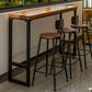 Contemporary Rectangle Bar Set 1/4/7 Pieces Solid Wood Pub Dining Set for Dining Room Clearhalo 'Bar Furniture' 'furn' 'furn_home_bar_bar_sets' 'Furniture' 'Home Bars & Bar Sets' 'home_bar_bar_sets' 'Kitchen & Dining Furniture' 1200x1200_b279bc67-3d5a-417f-80b9-c64f992197a2