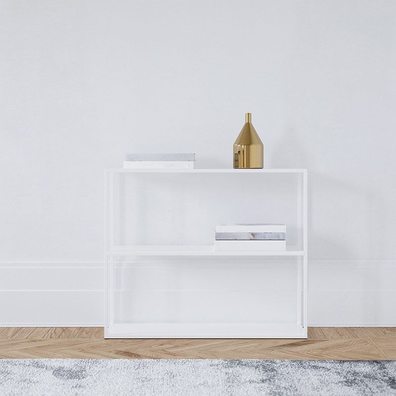 Modern Style Bookcase Metal Etagere Bookshelf for Home Office Clearhalo 'Bookcases' 'furn' 'furn_bookcases' 'Furniture' 'Office Furniture' 1200x1200_b2812a30-ca7c-4943-8695-0cb5f7bbbee1