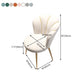 Scandinavian Style Velvet Armless Dining Chair Solid Back Single Dining Chair Clearhalo ' kitchen&dining_furn' 'Dining Chairs' 'Dining Tables & Seating' 'dining_chair' 'furn' 'furn_dining_chair' 'Furniture' 'furniture_dining_chair' 'Kitchen & Dining Furniture' 'kitchen' 1200x1200_b2833ebb-4724-45b3-bfd0-fdcb4c50c5c8