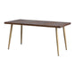 Rectangle Dining Side Table Traditional Luxury Solid Wood Dinner Table with 4 Legs Clearhalo 'Dining Tables & Seating' 'Dining Tables' 'dining_table' 'furn' 'furn_dining_table' 'Furniture' 'furniture_dining_table' 'Kitchen & Dining Furniture' 'kitchen' 'kitchen_dining_table' 1200x1200_b284304f-3b4c-4790-8acc-af3f3e92e047