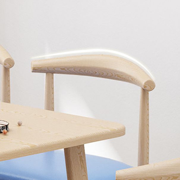 Modern 1/2/5/7 Pieces Dining Set Rectangle Wood Dining Table for Kitchen Clearhalo 'Dining Room Sets' 'Dining Tables & Seating' 'dining_room_set' 'furn' 'furn_dining_room_set' 'Furniture' 'Kitchen & Dining Furniture' 'kitchen&dining_furn' 'kitchen' 1200x1200_b2845b04-4d6b-4b8d-b3c5-12102c0fc725