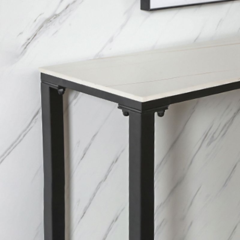 Destina di barrette per bistrot top rettangolo con barra da barra metallica industriale di cavalletto