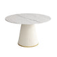 Modern Style Dining Table Round White Sintered Stone Dining Table for Home Use Clearhalo ' dining_table' 'Dining Tables & Seating' 'Dining Tables' 'furn' 'furn_dining_table' 'Furniture' 'furniture_dining_table' 'Kitchen & Dining Furniture' 'kitchen&dining_furn' 'kitchen' 'kitchen_dining_table' 1200x1200_b28b8e7f-2c33-4a5b-954a-9ba279f4c8ce