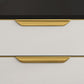 Glam Glass TV Stand Console Enclosed Storage TV Media Stand for Living Room Clearhalo 'furn' 'furn_tv_stands_entertainment_centers' 'Furniture' 'Living Room Furniture' 'TV Stands & Entertainment Centers' 'TV Stands & Media Storage Furniture' 'tv_stands_entertainment_centers' 1200x1200_b28ecad7-da3f-4820-9463-5f6a448a8931
