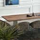 Rectangle Kitchen Dining Table Solid Wood Table Luxury with Double Pedestal Base Clearhalo 'Dining Tables & Seating' 'Dining Tables' 'dining_table' 'furn' 'furn_dining_table' 'Furniture' 'furniture_dining_table' 'Kitchen & Dining Furniture' 'kitchen' 'kitchen_dining_table' 1200x1200_b2911198-d25d-4dba-966c-b67bd50c33b5