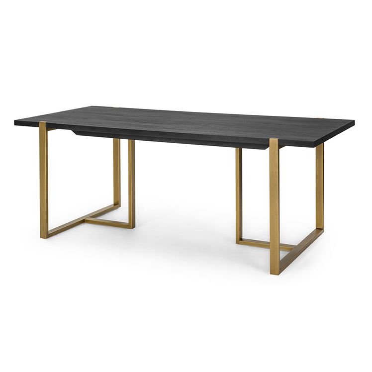 Rectangle Dining Site Table Industrial Style Solid Wood Dining Room Collection Clearhalo ' dining_table' 'Dining Tables & Seating' 'Dining Tables' 'furn' 'furn_dining_table' 'Furniture' 'furniture_dining_table' 'Kitchen & Dining Furniture' 'kitchen&dining_furn' 'kitchen' 'kitchen_dining_table' 1200x1200_b291db08-0615-4375-8d5d-8207a02396ac