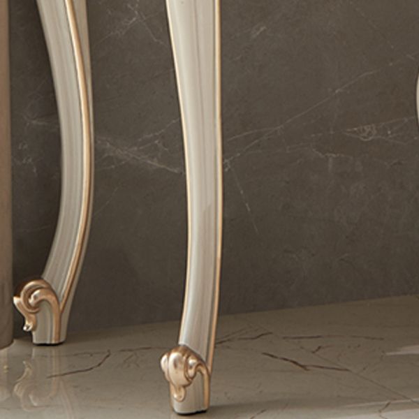 3-Drawers Mirror Table Dressing Table Victorian Solid Wood Make-up Vanity Clearhalo 'Bedroom Furniture' 'furn' 'furn_makeup_vanities' 'Furniture' 'Makeup Vanities' 'makeup_vanities' 1200x1200_b292eb08-30f6-4f4e-83c7-f251edd0fc63