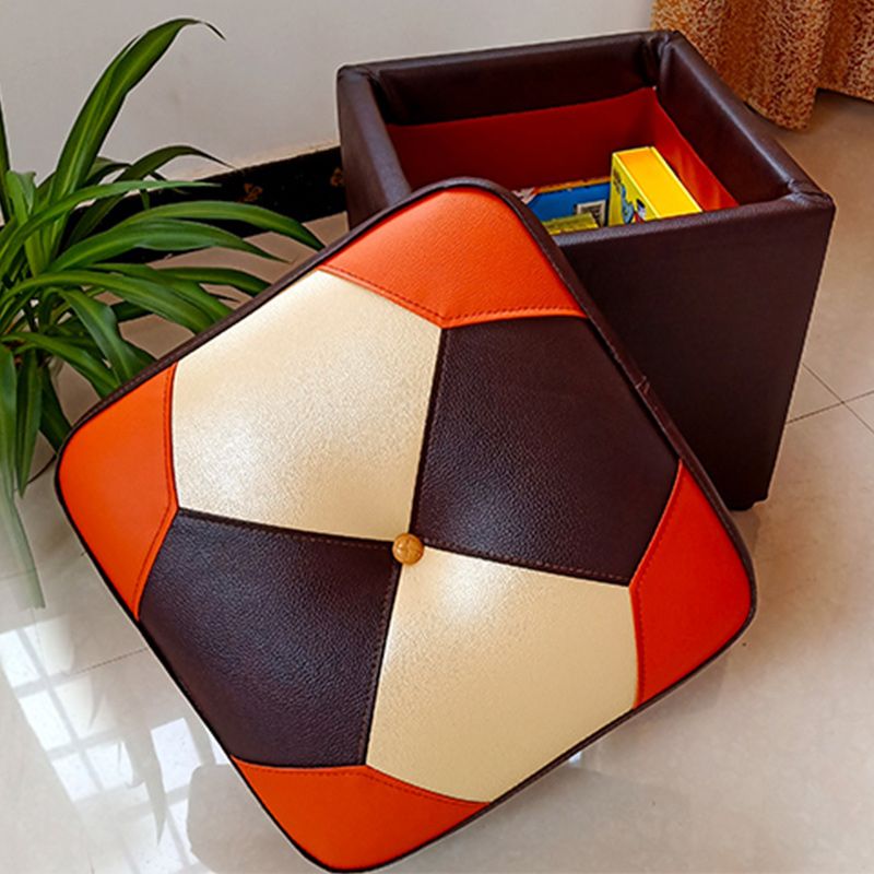 Black Water Resistant Pouf Color Piece Square Pouf for Home Decor Clearhalo 'furn' 'furn_ottomans_poufs' 'Furniture' 'Living Room Furniture' 'Ottomans & Poufs' 'ottomans_poufs' 1200x1200_b2950e6f-24ee-46c6-935e-32c4925548cd