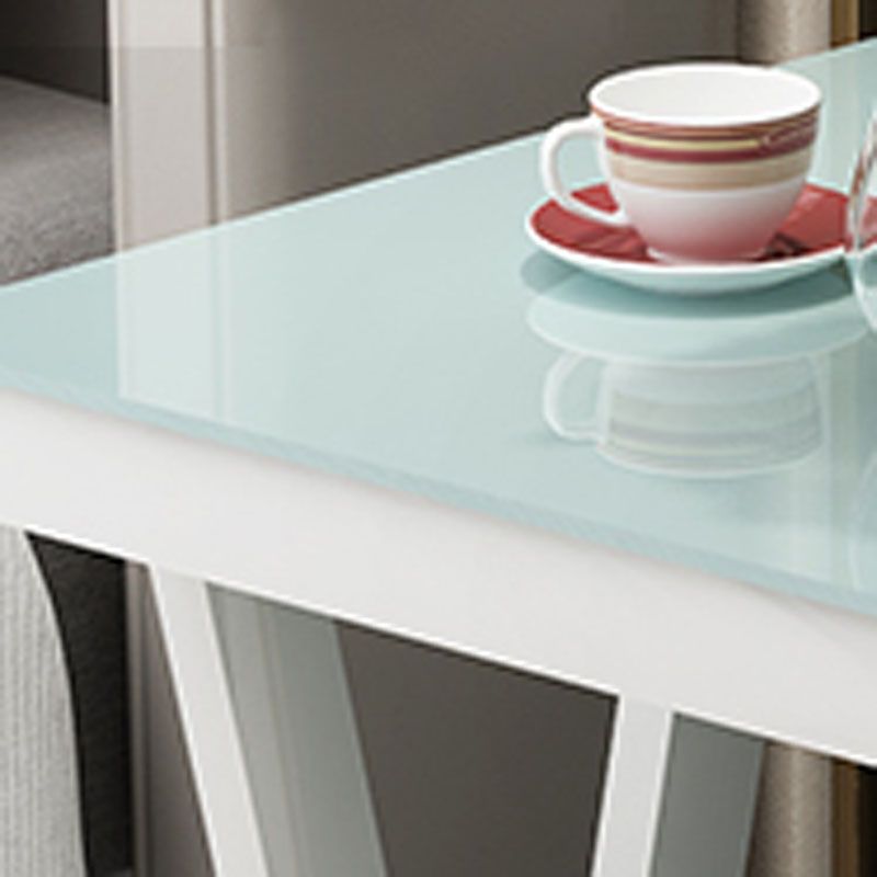 Modern Open opbergkast Kast Glazen bovenste nachttafel met plank