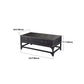 French Country Distressed Cocktail Table Wooden Coffee Table Set for Living Room Clearhalo 'Coffee & Accent Tables' 'Coffee Tables' 'coffee_tables' 'furn' 'furn_coffee_tables' 'Furniture' 'Living Room Furniture' 1200x1200_b2980195-0f00-4f02-8173-674b63d21cc5
