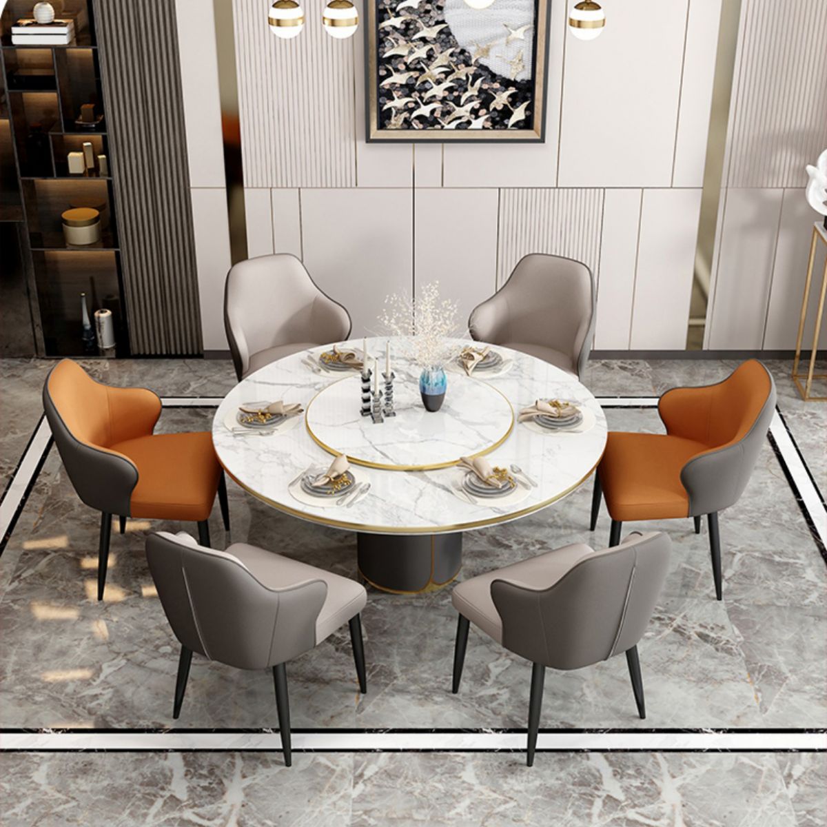 Moderne stijl lederen Parsons gestoffeerde huis voor huis Dining zijstoel