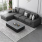 Contemporary Sofa Pillow Top Arm Modular Reversible L-Shape Sectional Couch Clearhalo 'furn' 'furn_sectionals' 'Furniture' 'Living Room Furniture' 'Sectionals' 1200x1200_b2a3e98e-5f27-4b46-9354-7190090c6da4