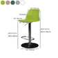 Modern Liftable Bar-stool Plastic Counter Bar Stool with Metal Legs Clearhalo 'Bar Furniture' 'Bar Stools' 'bar_stools' 'furn' 'furn_bar_stools' 'Furniture' 'furniture_bar_stools' 'Kitchen & Dining Furniture' 1200x1200_b2a41fb7-f2f1-44d4-80ed-81cb2ccff787