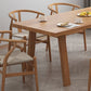 Solid Wood Top Dining Table Traditional Luxury Table with 4 Legs Clearhalo 'Dining Tables & Seating' 'Dining Tables' 'dining_table' 'furn' 'furn_dining_table' 'Furniture' 'furniture_dining_table' 'Kitchen & Dining Furniture' 1200x1200_b2a47eeb-4105-42fa-af32-add84fab3ff2