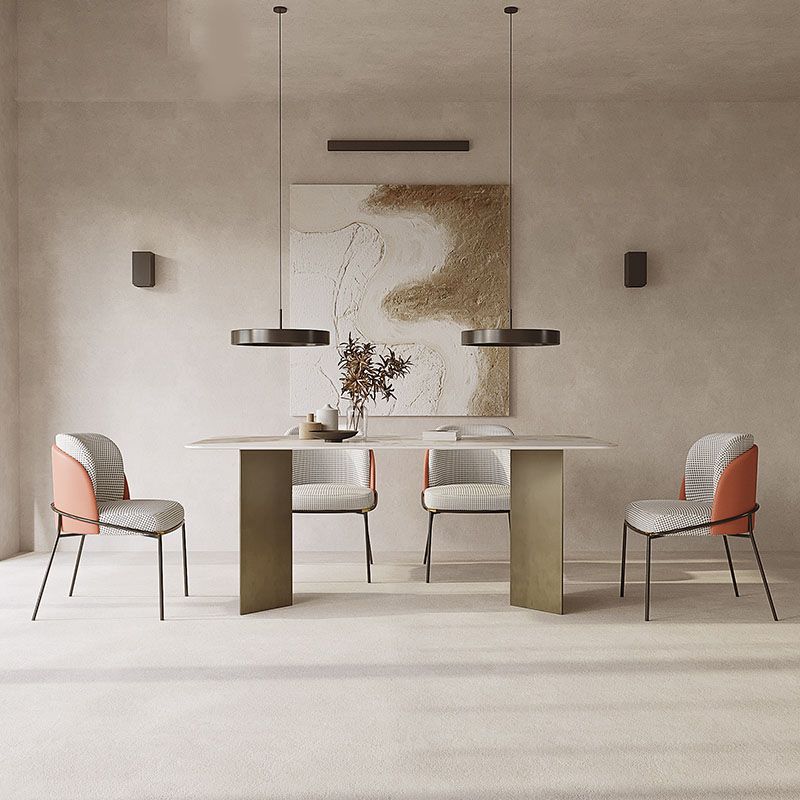 Ensemble de table à manger en pierre péout