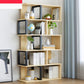 Wood Standard Bookcase Contemporary Style Open Back Bookshelf for Home Office Clearhalo 'Bookcases' 'Furniture' 'furniture_bookcases' 'Office Furniture' 1200x1200_b2a6da3c-4921-4dbb-9811-0fc056615e89