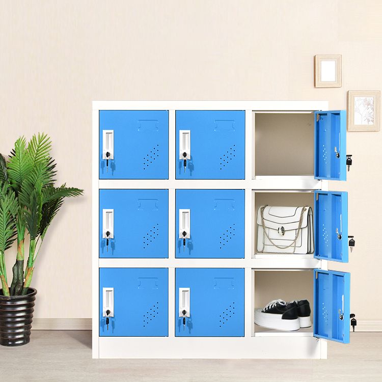 Armario de metal de vestuario de estilo moderno para el hogar, 35.43 "D x 16.54" W x 39.37 "H