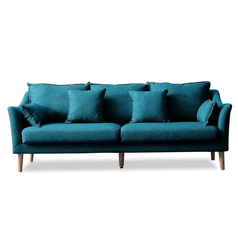 Modern Standard Wood Legs Fabric Sofa Cushions Sofa for Living Room Clearhalo 'furn' 'furn_sofas' 'Furniture' 'furniture_sofas' 'kitchen' 'kitchen_sofas' 'Living Room Furniture' 'Sofa' 'sofas' 1200x1200_b2b0f9c6-9d25-406e-a75f-c95508aa4817