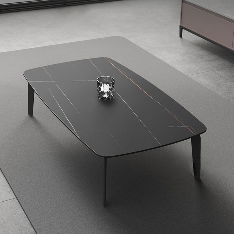 Rectangular Slate 4 Legs Coffee Table 16.5" High Stone 1 Single Cocktail Table Clearhalo 'Coffee & Accent Tables' 'Coffee Tables' 'coffee_tables' 'furn' 'furn_coffee_tables' 'Furniture' 'Living Room Furniture' 1200x1200_b2b1b45d-a69b-4c63-a79c-77333d5ebe06