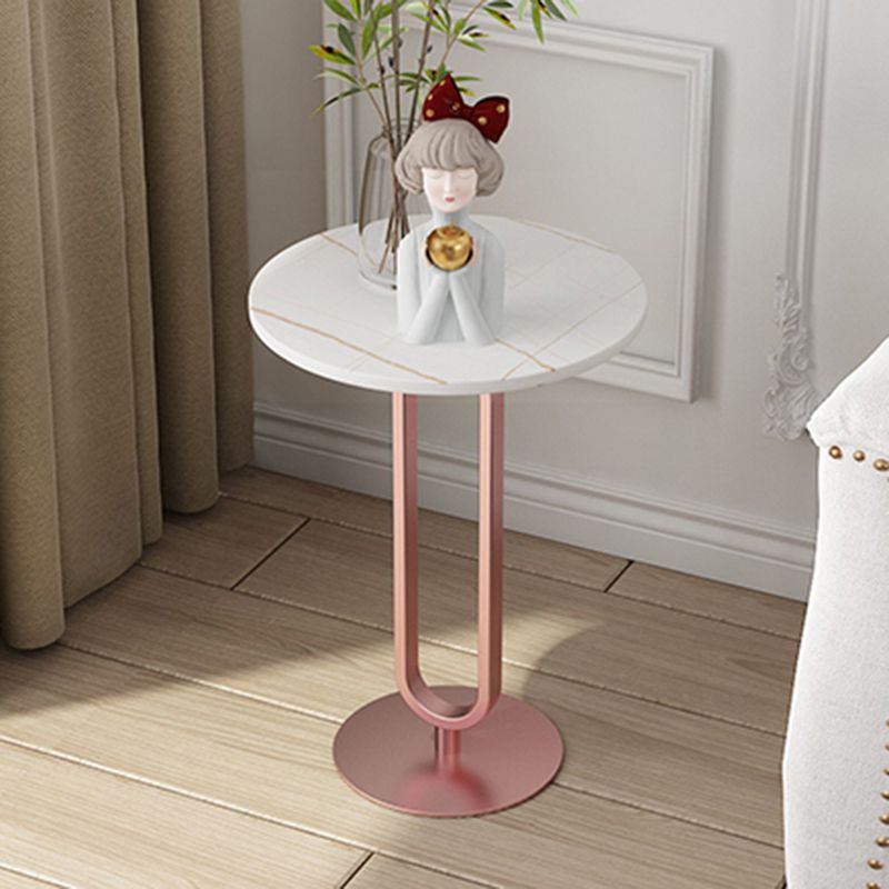 Dia 15,7 "/19.7" TABELLO DI PIETTA ROULD TABELLA Piedistale in bianco