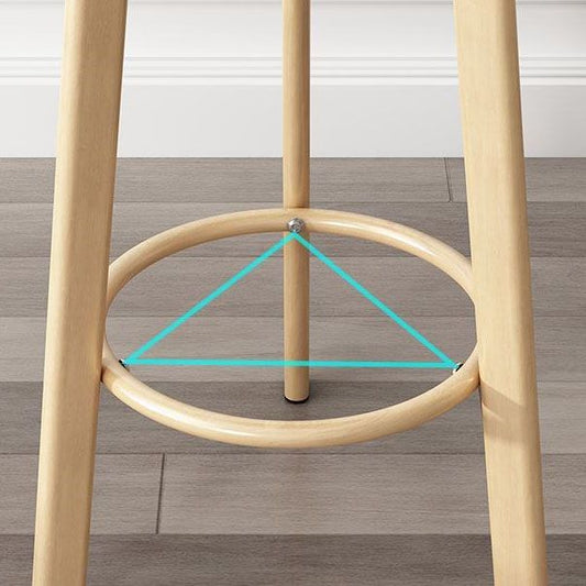 Casa moderna a casa sgabello da babbolo da baia sgabello imbottito