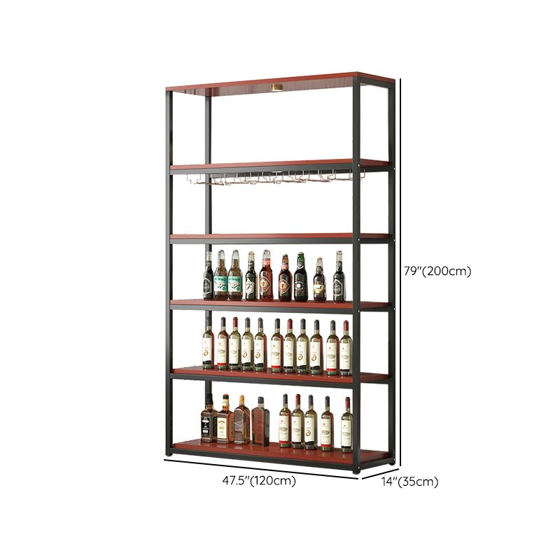 Contemporary Floor Bottle Wine Rack Single Black Metal Wine Holder Clearhalo 'furn' 'furn_wine_racks' 'Furniture' 'Kitchen & Dining Furniture' 'Wine Racks' 'wine_racks' 1200x1200_b2b6f48a-731e-46c0-80fa-efca81cb186f