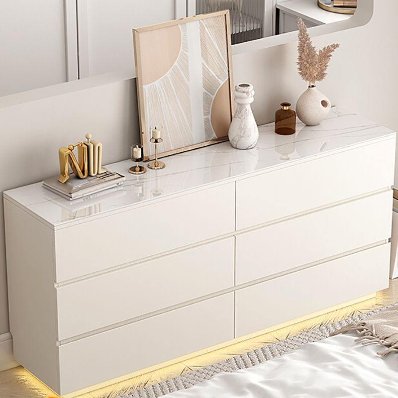 13.65-inch W Stone Storage Chest Dresser Modern Storage Chest