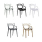 Scandinavian Arm Dining Chairs Plastic Low Back Dining Side Chair Clearhalo 'Dining Chairs' 'Dining Tables & Seating' 'dining_chair' 'furn' 'furn_dining_chair' 'Furniture' 'Kitchen & Dining Furniture' 1200x1200_b2beeb8d-87f9-4d75-9eb9-143dbf783aac
