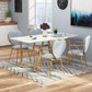 Glam Style Dining Room Chair Upholstered Dining Chair for Home Clearhalo 'Dining Chairs' 'Dining Tables & Seating' 'dining_chair' 'furn' 'furn_dining_chair' 'Furniture' 'furniture_dining_chair' 'Kitchen & Dining Furniture' 1200x1200_b2bfcdfe-fe93-4e22-ad6f-f15364e16227