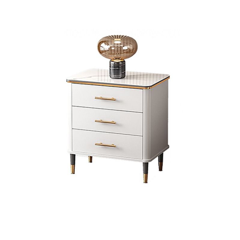 Modern Rectangle Accent Chest Wood Soft Close Drawers Storage Cabinet