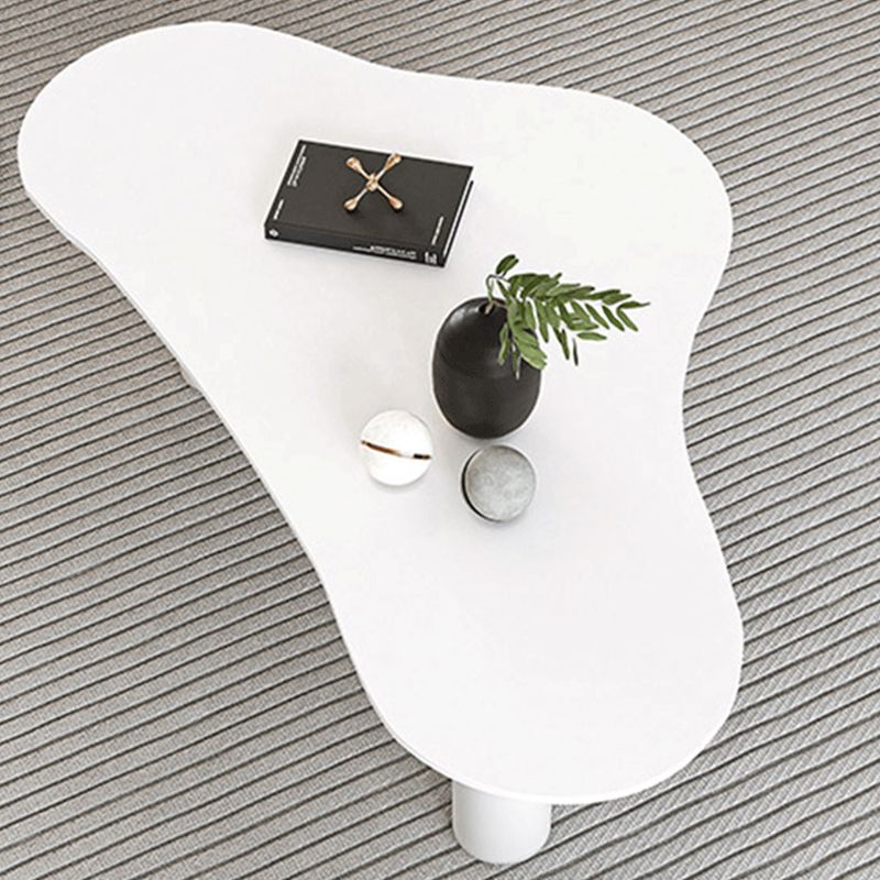 Contemporary Stone Geometric Coffee Table 3 Legs Coffee Cocktail Table Clearhalo 'Coffee & Accent Tables' 'Coffee Tables' 'coffee_tables' 'furn' 'furn_coffee_tables' 'Furniture' 'Living Room Furniture' 1200x1200_b2c37db4-8c10-4a75-ad7e-26125b70652d