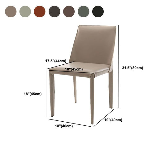 Silla de brazo de estilo diseñador sillón sólido de cuero de cuero para restaurante para restaurante